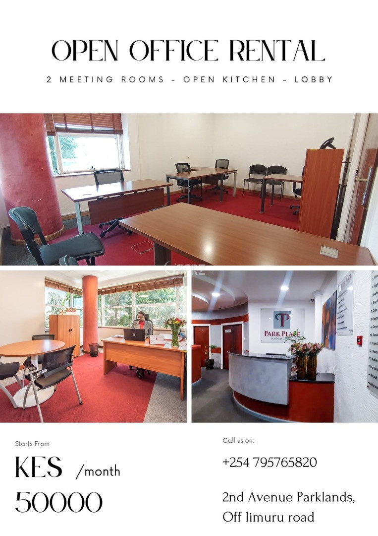 122 Square Feet Commercial Office for Rent in Nairobi Second Parklands